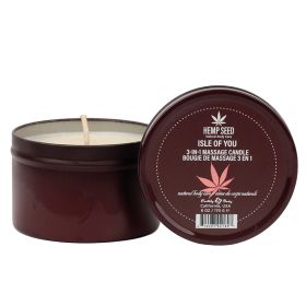 Earthly Body 3-in-1 Massage Candle-Isle of you 6oz