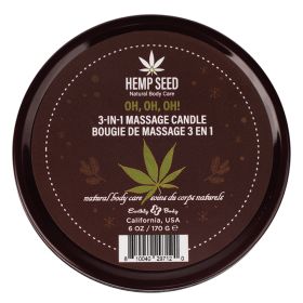 Earthly Body 3-in-1 Massage Candles-OH OH OH 6oz