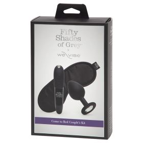 Fifty Shades of Grey X We-Vibe Come To Bed Couples Kit-Black