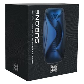 Man Wan Sub One Vibrating Tapping Masturbator-Stellar Blue