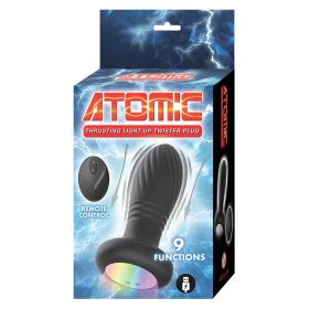 Atomic Thrusting Light Up Twister Plug-Black