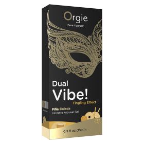 Orgie Dual Vibe! Intimate Arousal Gel-Pina Colada