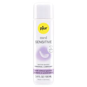 pjur med SENSITIVE Glide Water-based Intimate Personal Lubricant 3.4oz