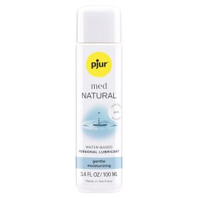 pjur med NATURAL Glide Water-based Intimate Personal Lubricant 3.4oz