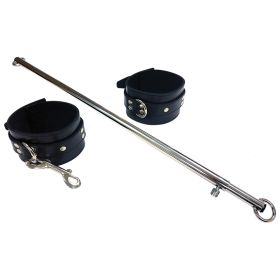 Rouge Group Adjustable Leg Spreader Bar with Black Cuffs