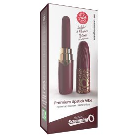 My Secret Premium Rechargeable Vibrating Lipstick-Merlot