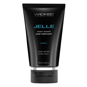 Wicked Jelle Waterbased Anal Lubricant 4oz