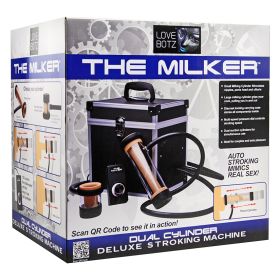 The Milker Dual Cylinder Deluxe Stroking Machine  [DROP SHIP ONLY]