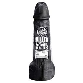 Moby 2 Foot Tall Super Dildo - Black [DROP SHIP ONLY]