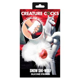 Creature Cocks Snow She Wolf Silicone Stroker