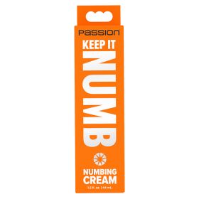 Passion Enhancers Keep it Numb Numbing Cream 1.5oz