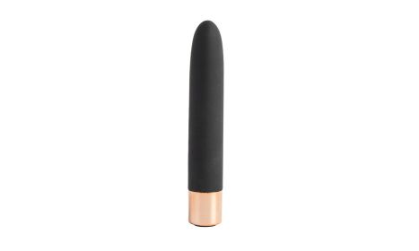 Portable G-Spot Vibrator 7 Modes Stimulation Nipple Clit Vibrating Massager. (Color: black)