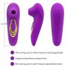 10 sucking and vibration modes; Automatic Women Vibrate Powerful Thrust-in G Vibrate Adult Toy for Women Pleasure Inch Smooth Bendable Silicone Wand